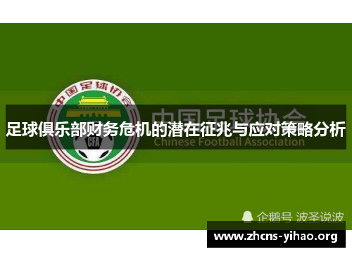 足球俱乐部财务危机的潜在征兆与应对策略分析